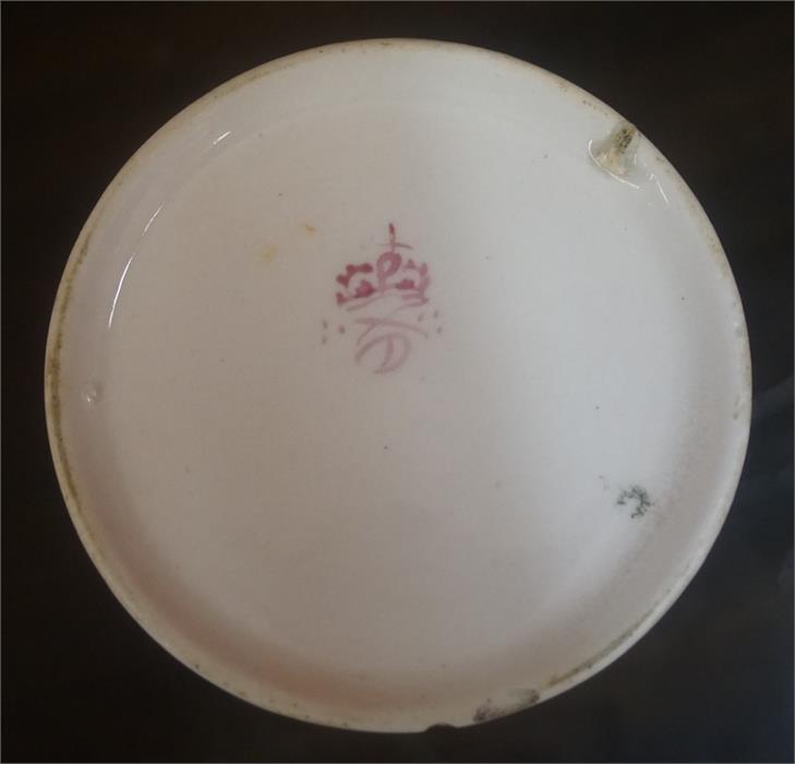 Four 19th Century Prattware Porcelain Saucers By Fenton - Image 3 of 4