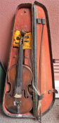 A Late 19th Century Violin