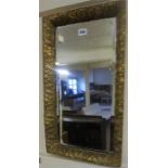 A Giltwood Wall Mirror, 55.5cm high, 31.5cm wide