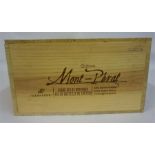 A Case Of Twelve Bottles Of Mont-Perat 2003, Grand Vin De Bordeaux, 750ml, case sealed
