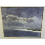 Charles Rodwell "Landscape" Watercolour, signed and dated 98, 14.5 x 17.5cm, also with a signed