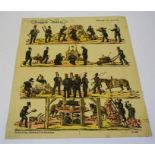 Robrahn & Co Magdeburg (German), "Rippel Bilder" Eleven Colour Lithographic Engravings, unframed, 41