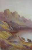 W. H. Watson (Irish) "Killarney" Lough Swilly" "Loch Scene", Group of three watercolours, signed and
