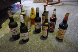 A Large Quantity Of Assorted Liqueurs & Spirits, to include Glayva, Cointreau, and various other
