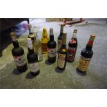 A Large Quantity Of Assorted Liqueurs & Spirits, to include Glayva, Cointreau, and various other