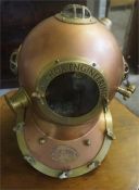 A Reproduction Divers Helmet, 50cm high