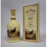 The Famous Grouse Finest Scotch Whisky Highland Decanter with Contents by Wade, to commemorate 100