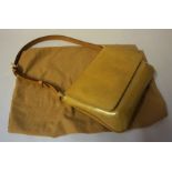 A Louis Vuitton Thompson Street Evening Bag, In almost new condition, mustard coloured, no BO 0070