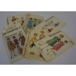 A Quantity of Vintage Sewing Patterns, circa 1950s, to include examples by Simplicity, Butterick,