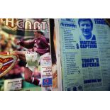 A Quantity of Scottish Football Programmes, Mainly of Hearts FC, approximately 60 in total