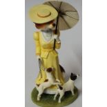 A Border Fine Arts Figure Group of Lady Jane, From the Reynard estate, 18cm high, with box