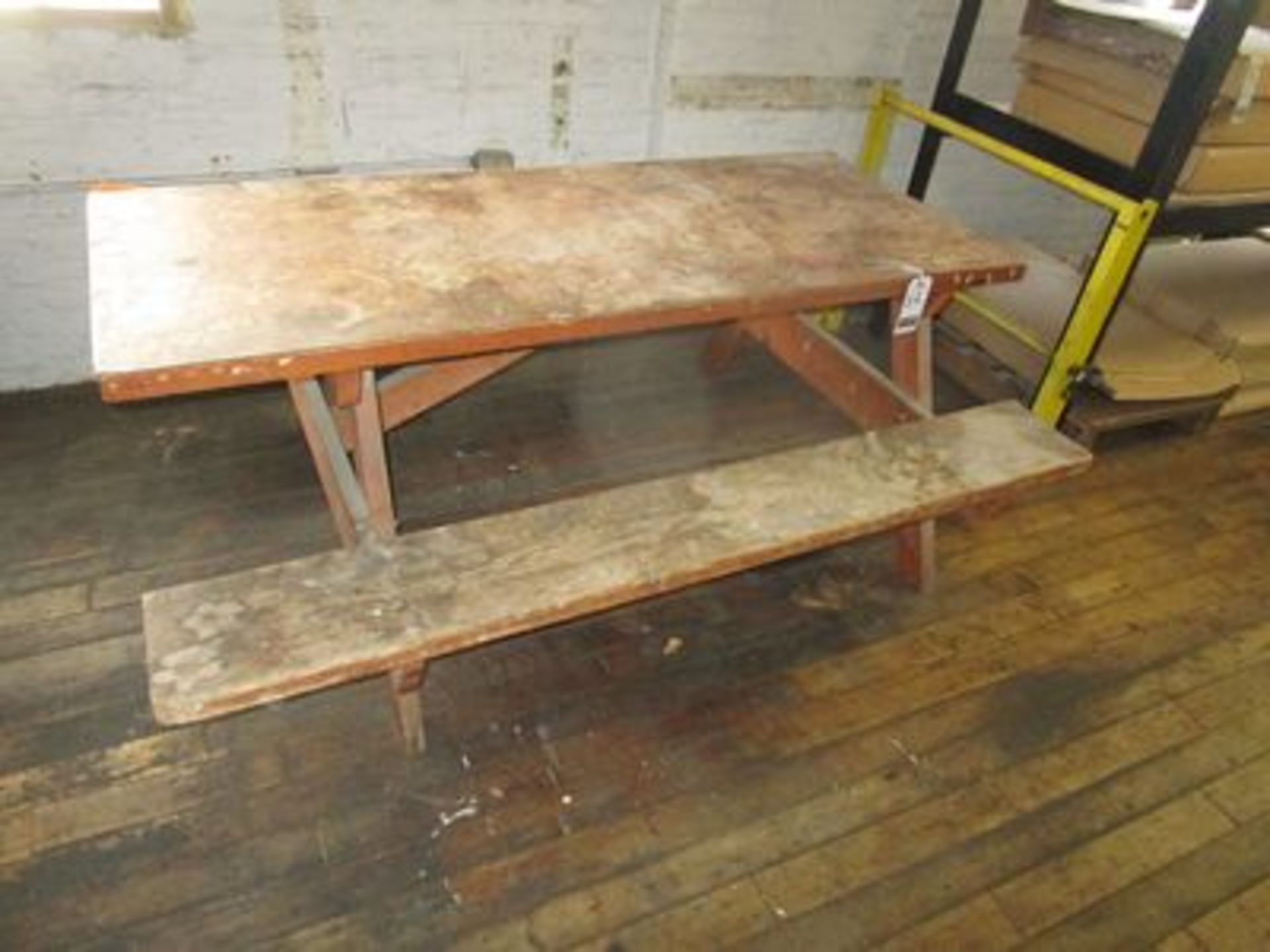 6' WOOD PICNIC TABLE