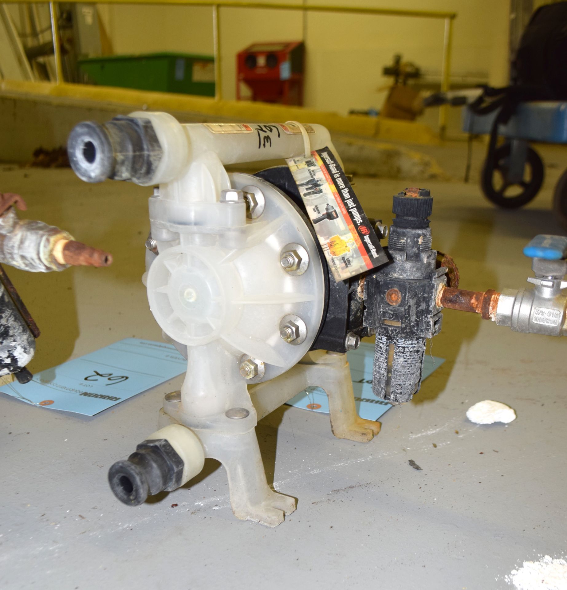 Lot of (2) ARO Polypropylene Air Operated Diaphragm Pumps. - Image 3 of 6