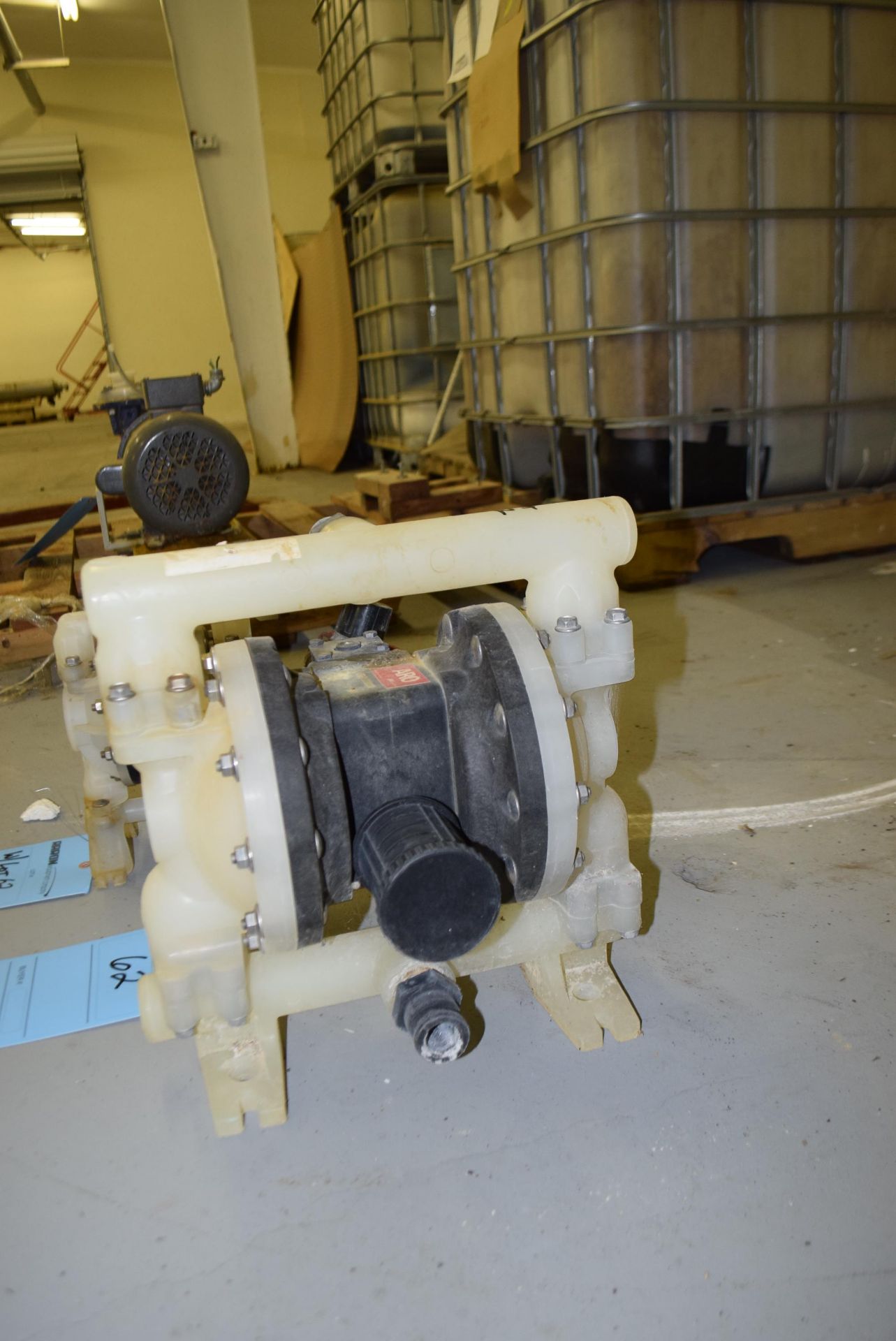 Lot of (2) ARO Polypropylene Air Operated Diaphragm Pumps. - Image 5 of 6