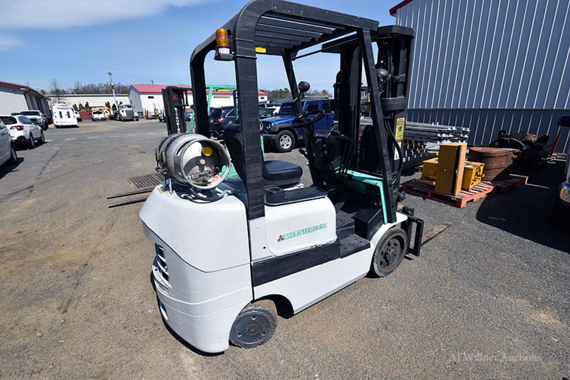 Mitsubishi ForkliftModel FGC25KS/N: HF82C-04096Hours: 4,3595,600lb Capacity, LPG, 2-Stage, Side - Bild 3 aus 5