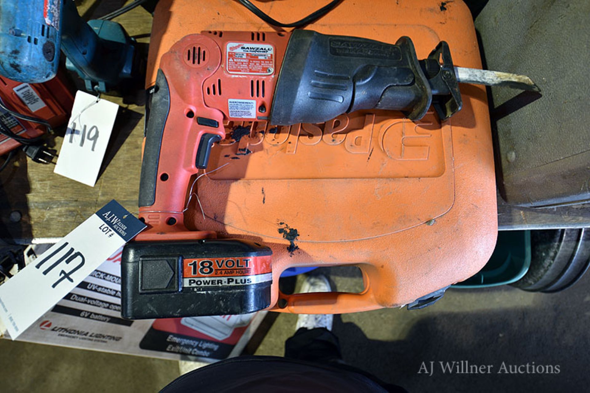 Milwaukee 18v Cordless Sawzall "The Hatchet"