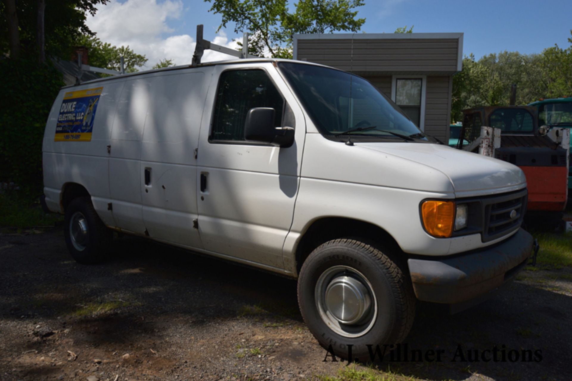 2006 Ford E250 Super-Duty Cargo van VIN 1FTNE24W66HB09381 221,710 miles indicated on odometer w/ 4-