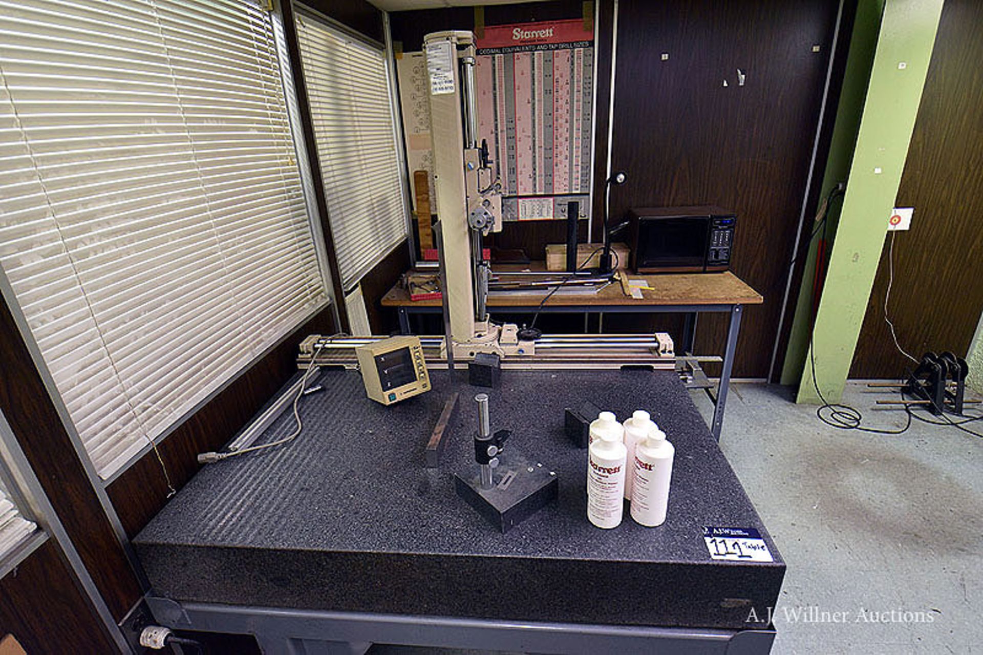 True-Stone Calibrated Table & Mitutoyo Coordinate Measuring Machine