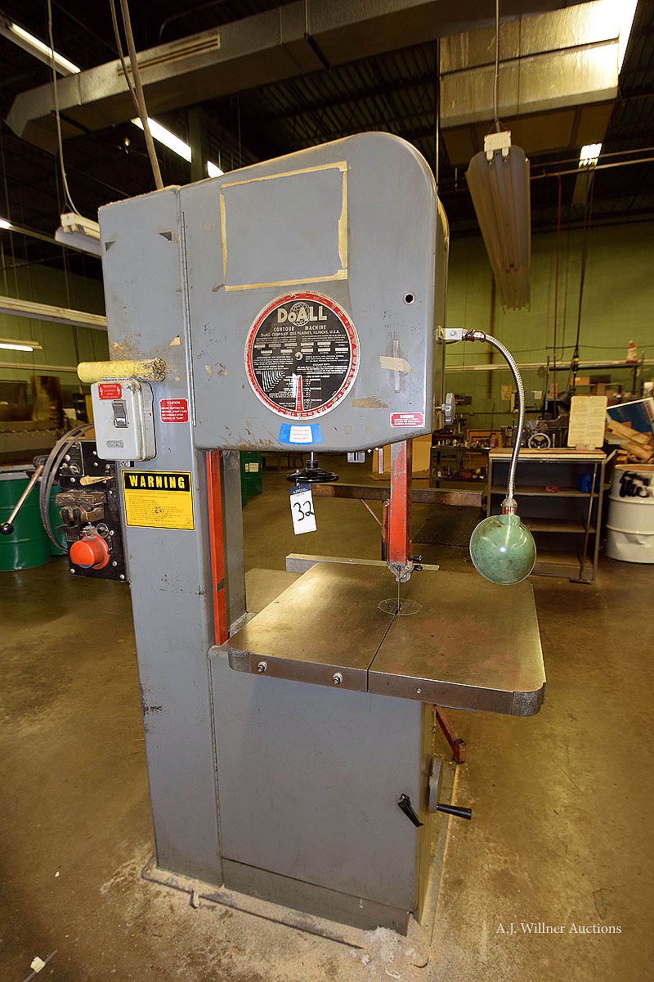 Do-All model 2013-V vertical bandsaw - Image 2 of 2