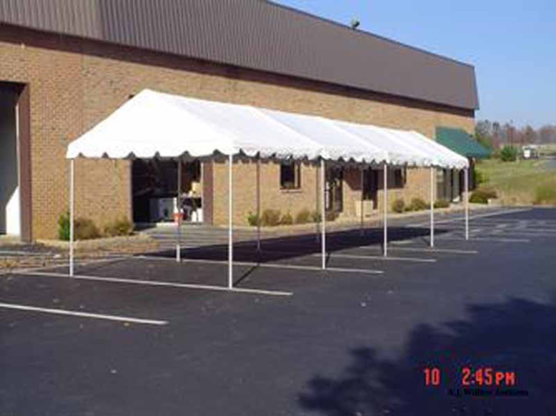 9' x 20' Anchor Marquee (B) (Complete)