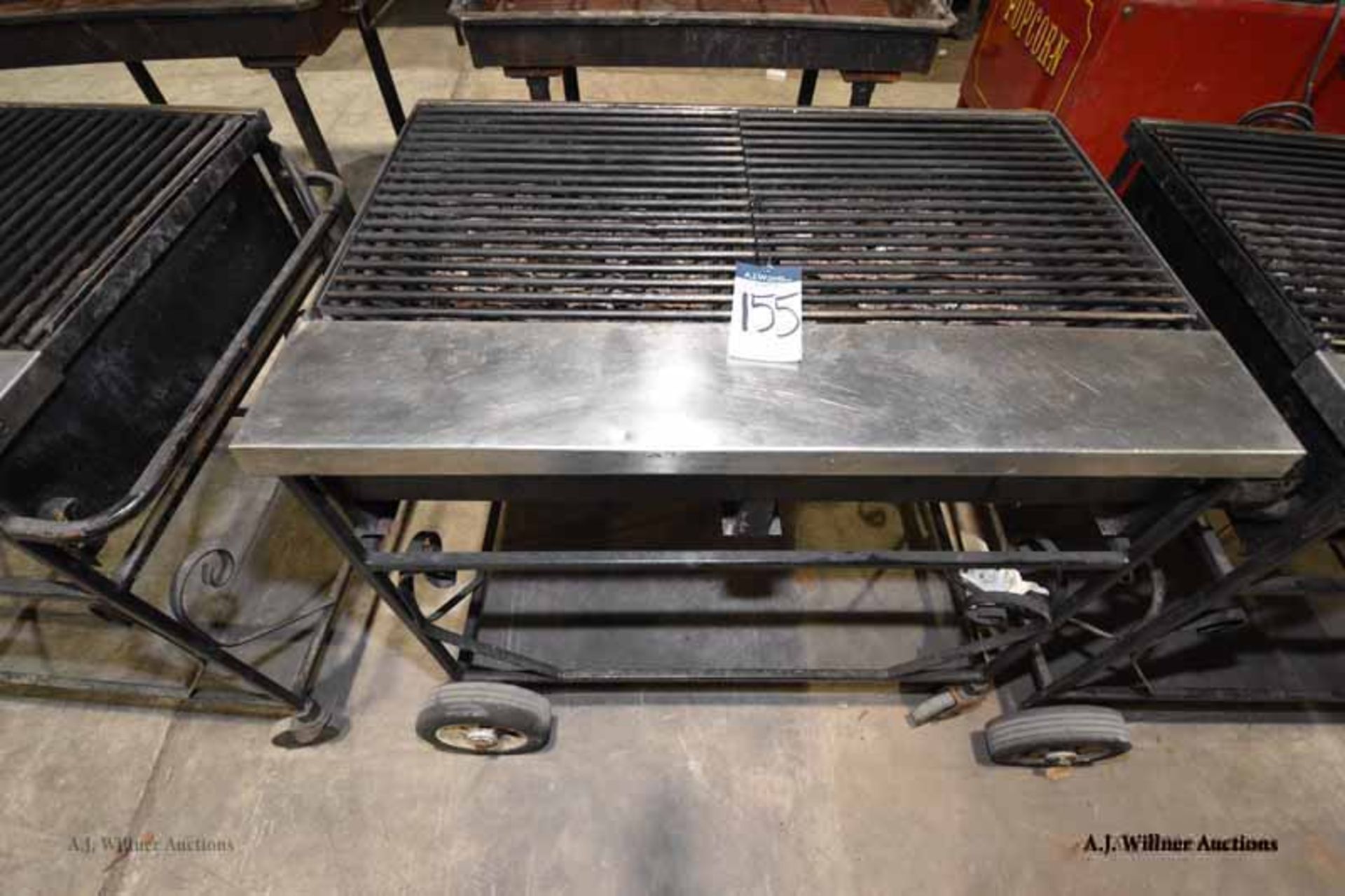 Big John Country Club 4-Burner Portable Propane Grill