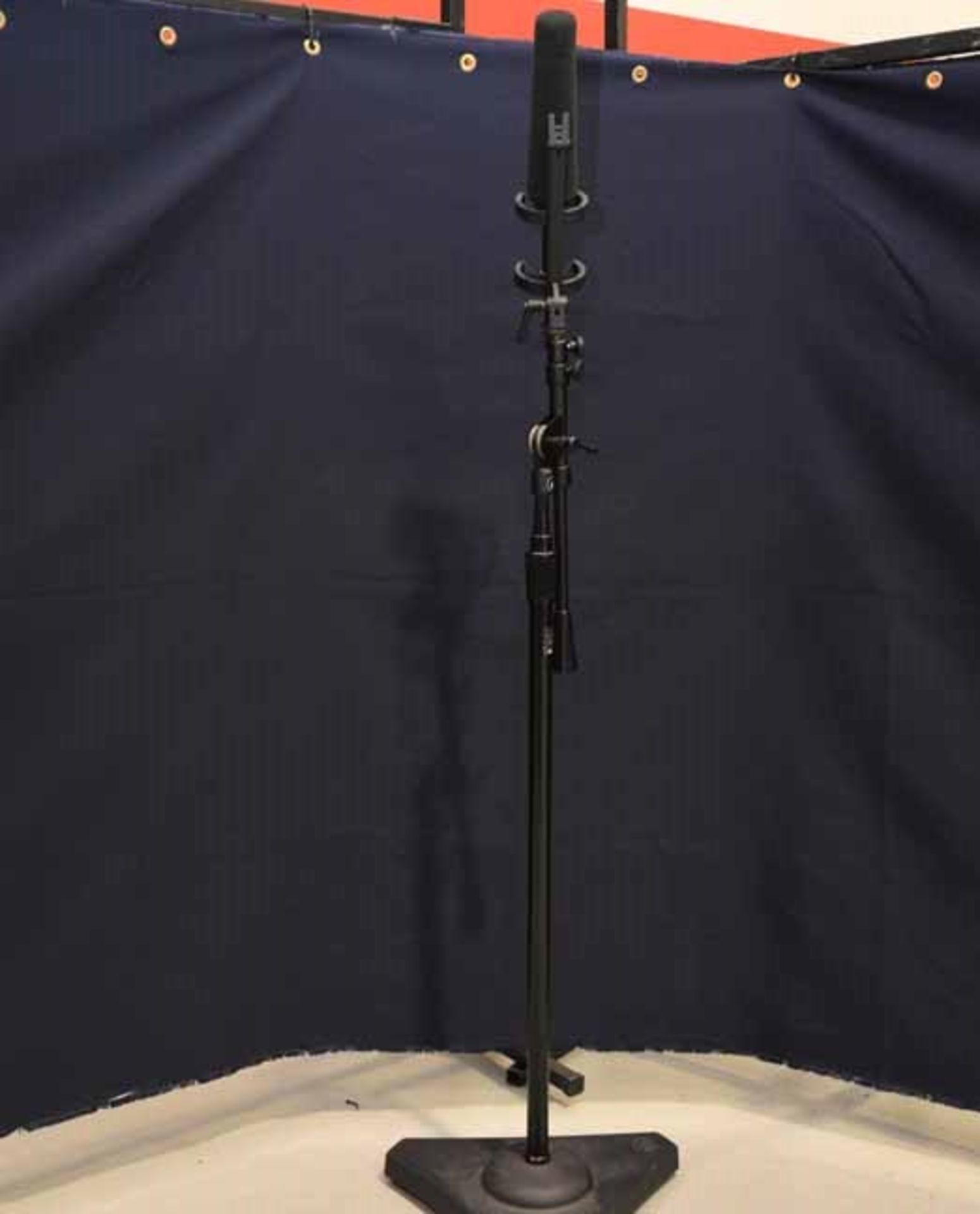 1 - Sennheiser MKH416P48 microphone on a Atlas Sound MS25 pro mic stand (black) - Image 2 of 2