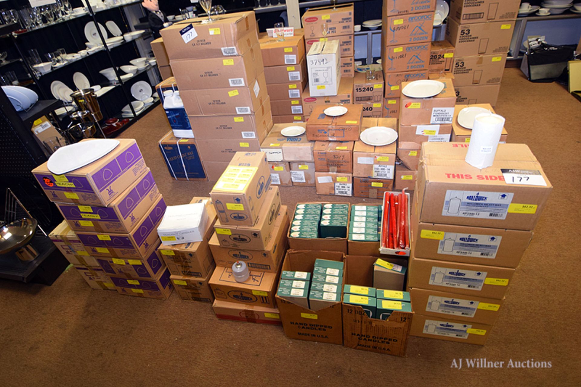 105 Cases of assorted Dishware and Glassware in Corner Section Of Store - Image 4 of 14