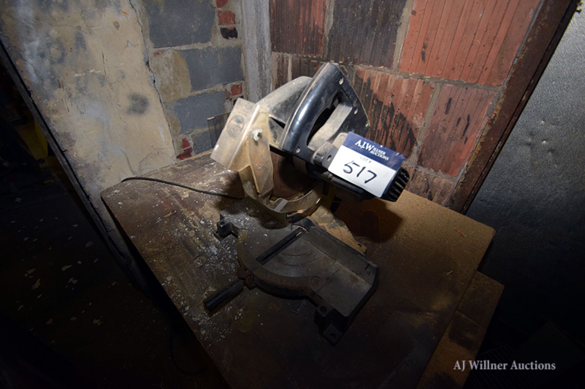 Black & Decker Radial Arm Saw, DeWalt Radial Arm Saw & Craftsman Chop Saw - Image 4 of 7