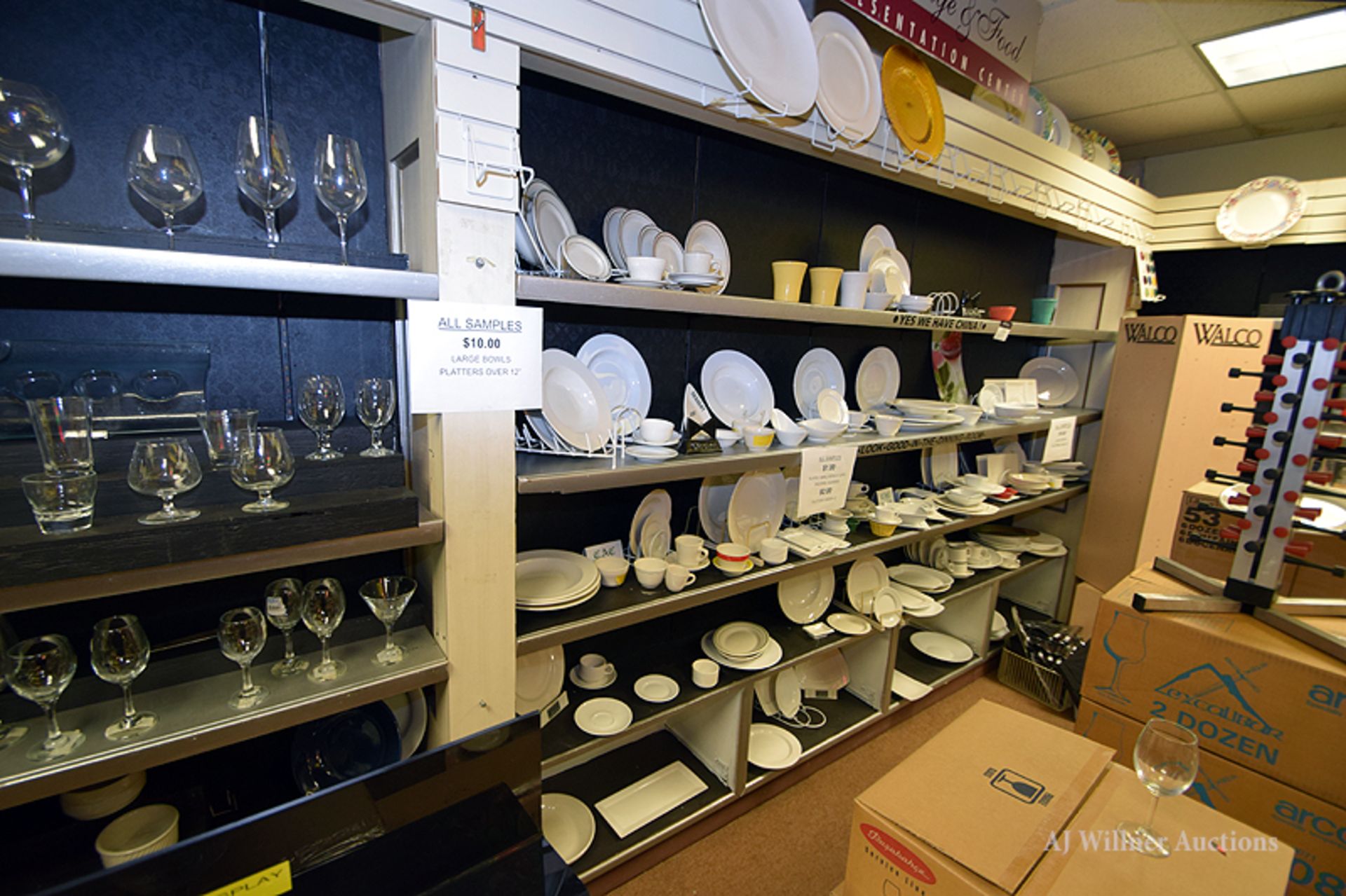 105 Cases of assorted Dishware and Glassware in Corner Section Of Store - Image 9 of 14