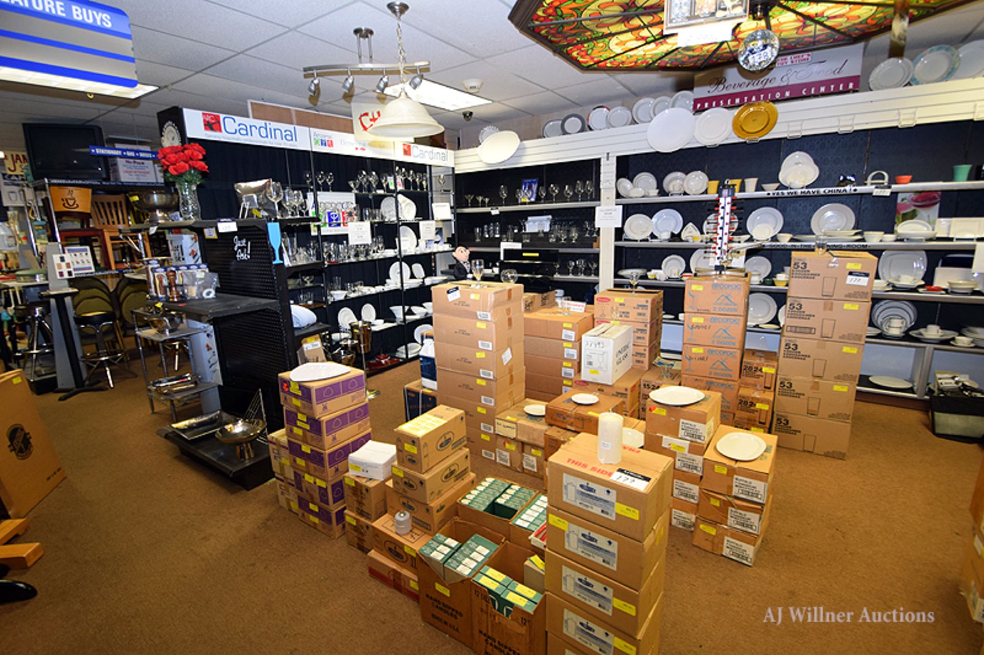 105 Cases of assorted Dishware and Glassware in Corner Section Of Store - Image 2 of 14