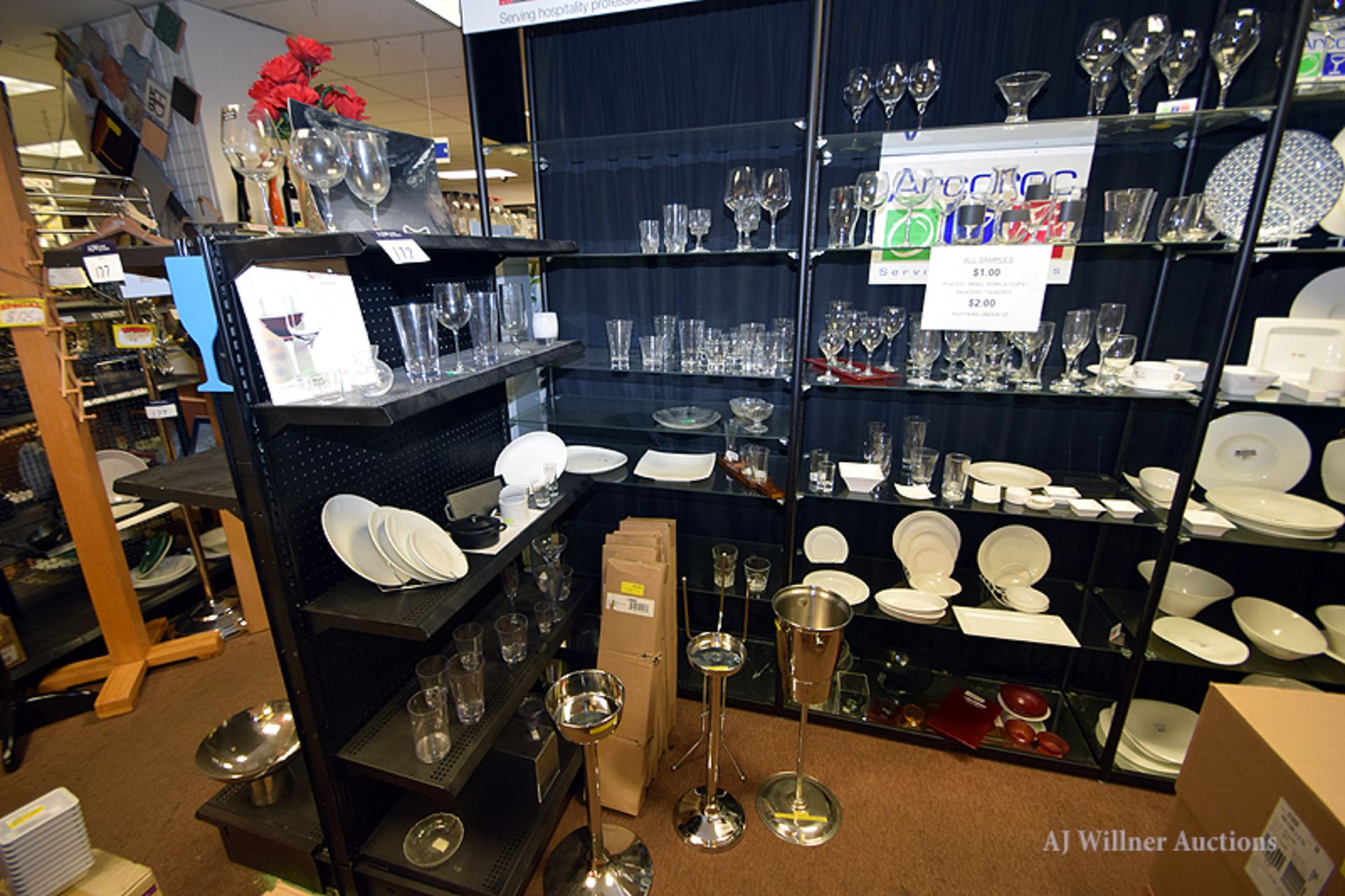 105 Cases of assorted Dishware and Glassware in Corner Section Of Store - Image 5 of 14