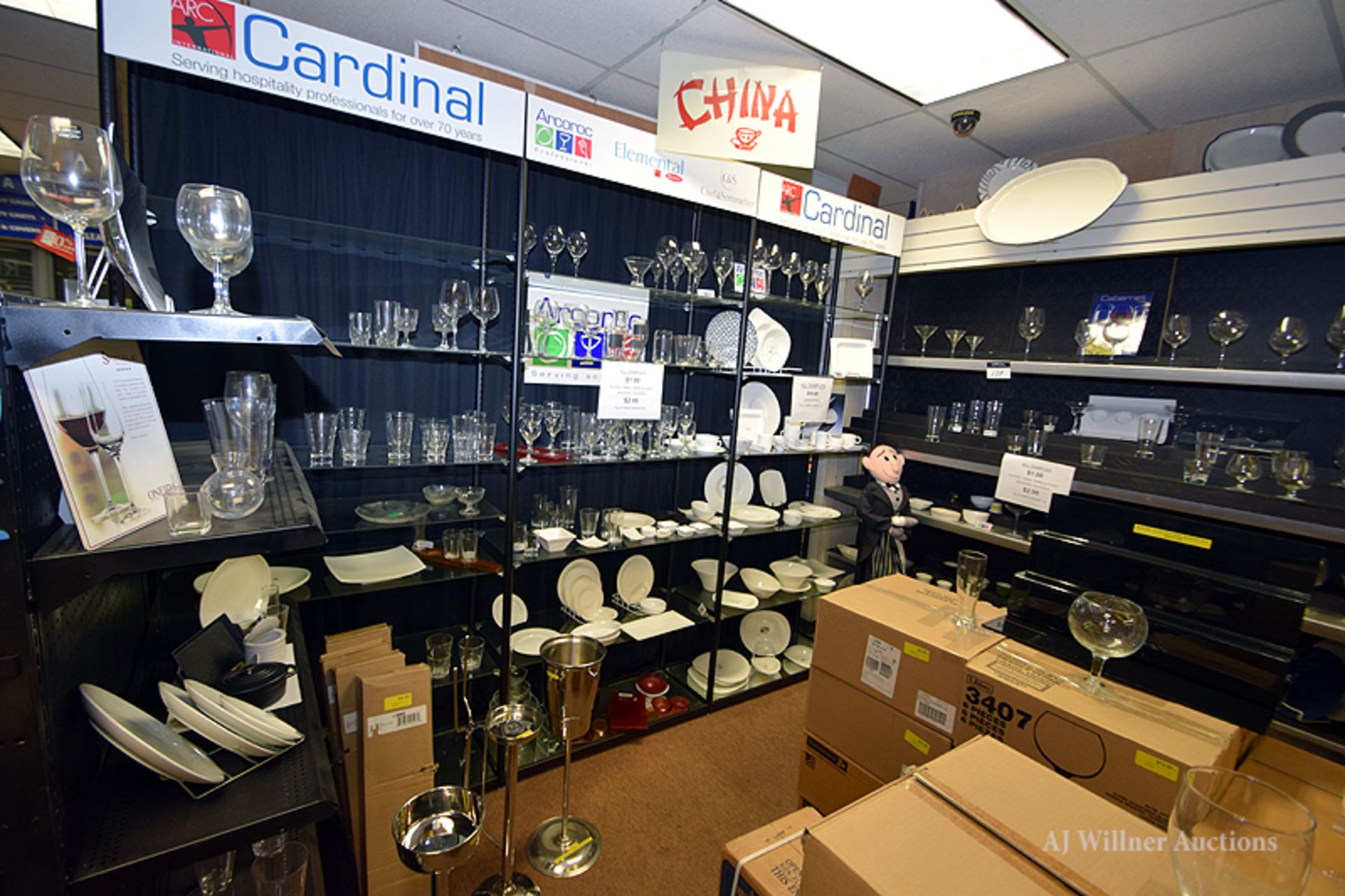 105 Cases of assorted Dishware and Glassware in Corner Section Of Store - Image 6 of 14