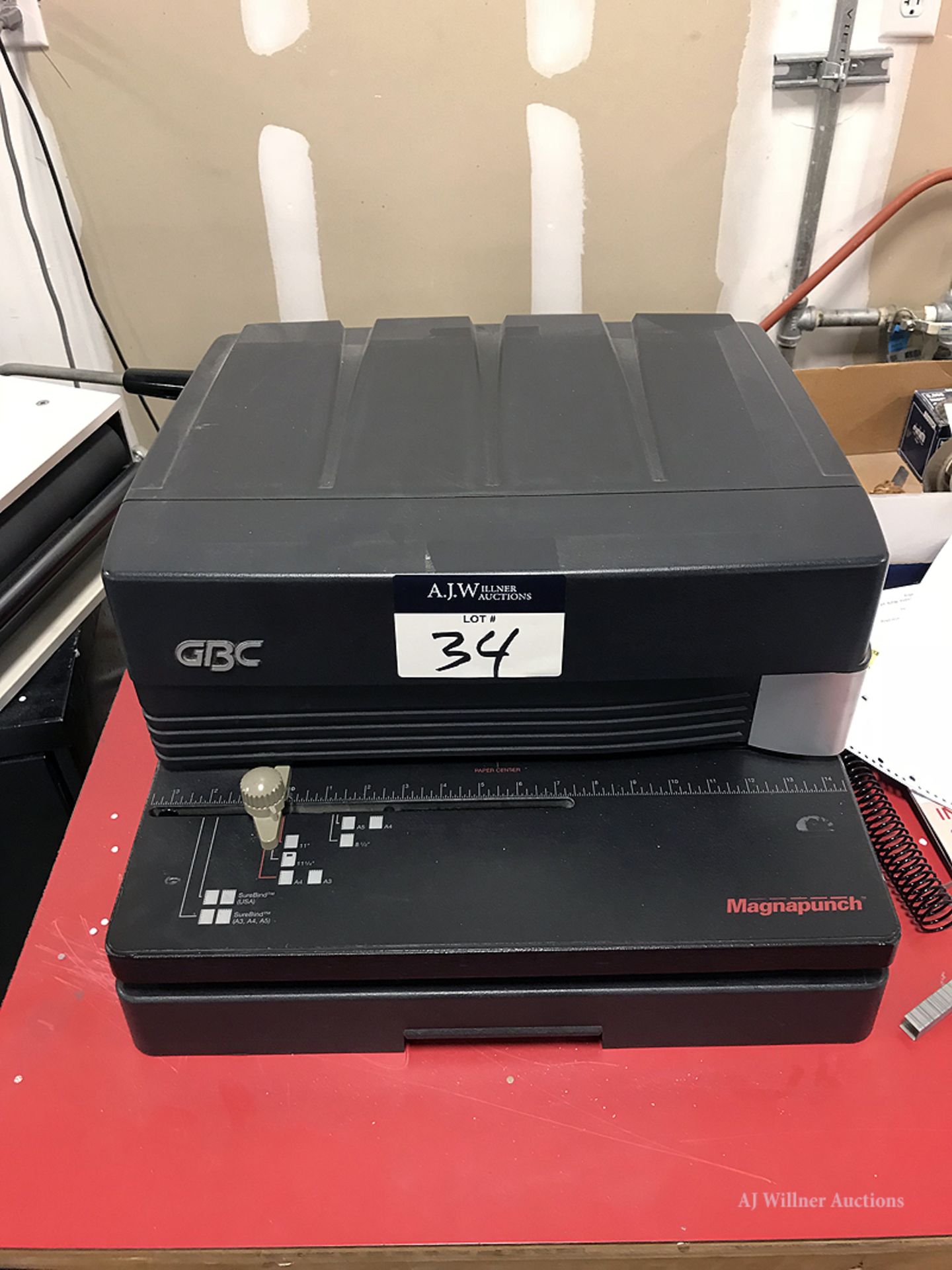 GBC Magnapunch & CI-12 Electric Coil Inserter