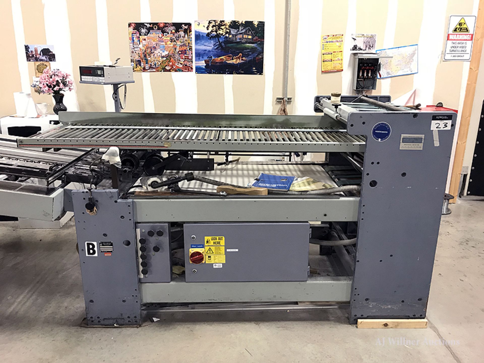 Stahl TF 66/44 RF.2 26"x40" Continuous Feed Folder - Image 2 of 14