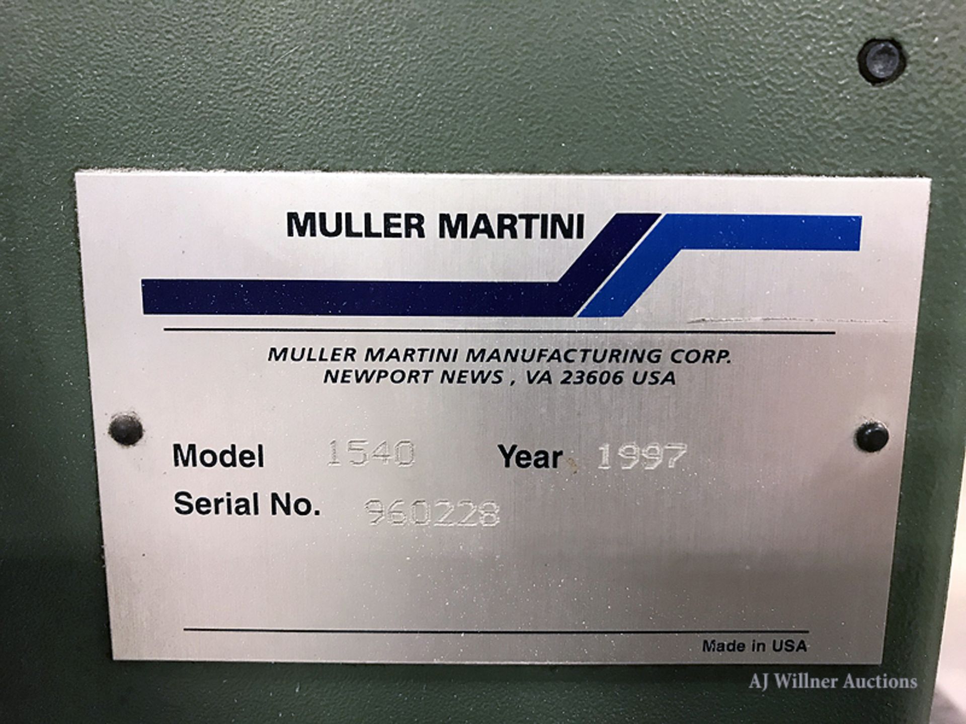 Muller Martini Apollo Model 1540 Counter Stacker - Image 4 of 4