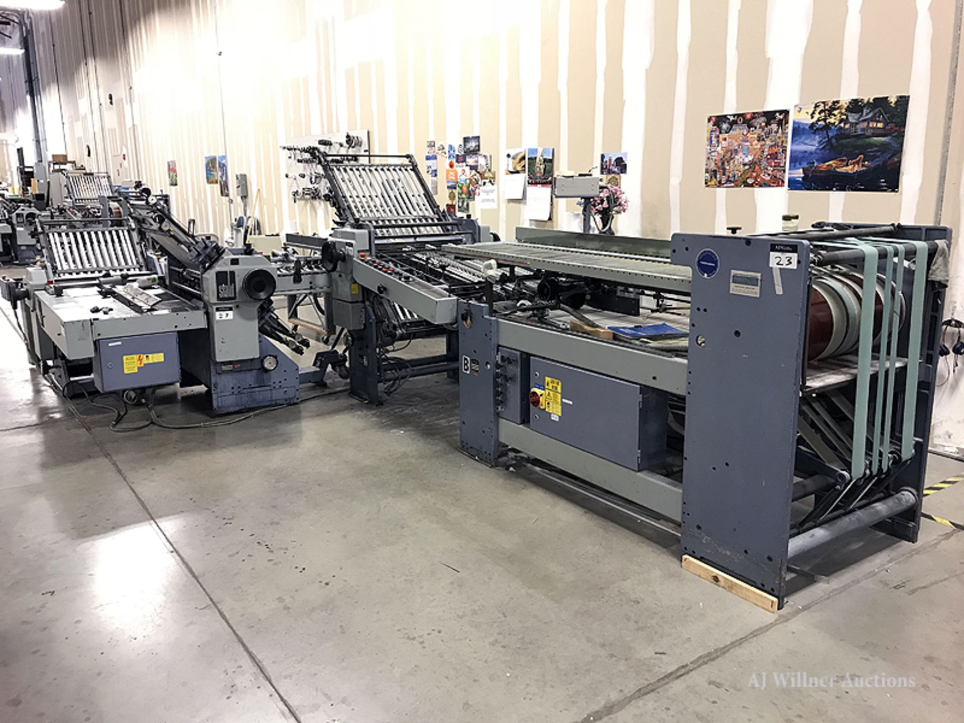 Stahl TF 66/44 RF.2 26"x40" Continuous Feed Folder