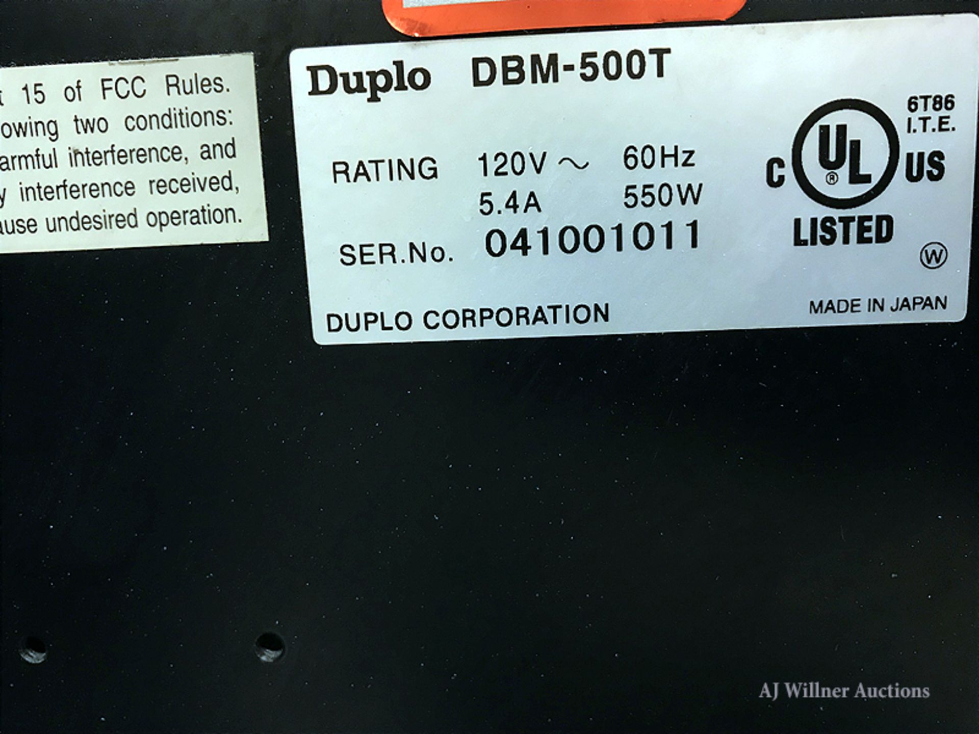 Duplo System 5000 Booklet Maker - Image 20 of 23