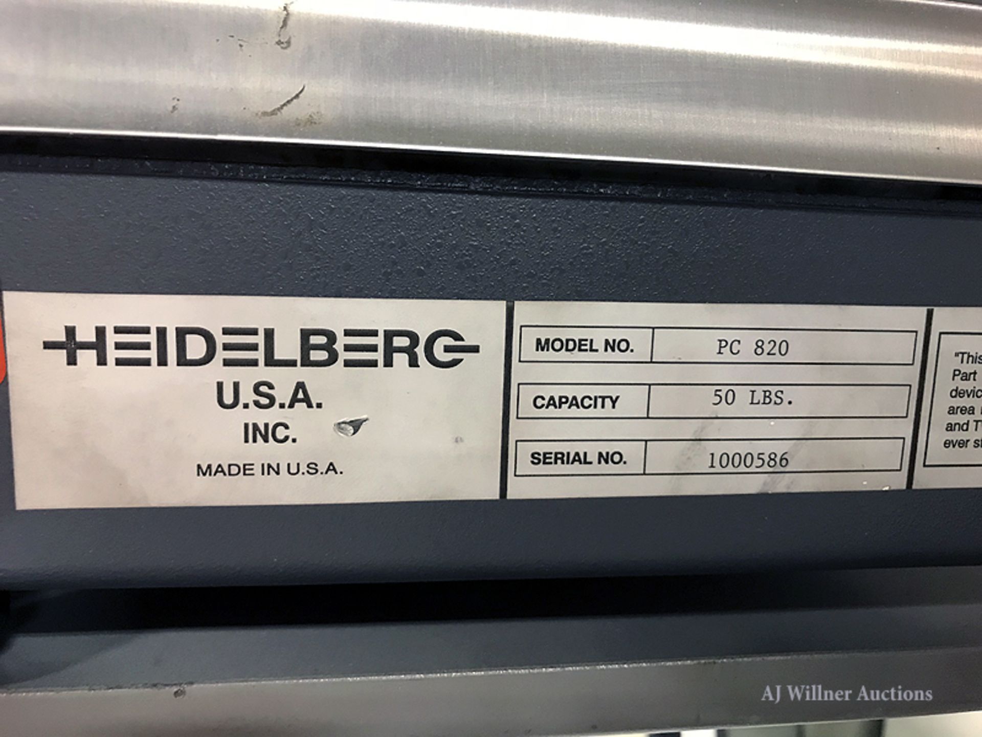 Polar Mohr Model RA4 Jogger w/ Heidelberg Scale - Image 5 of 5