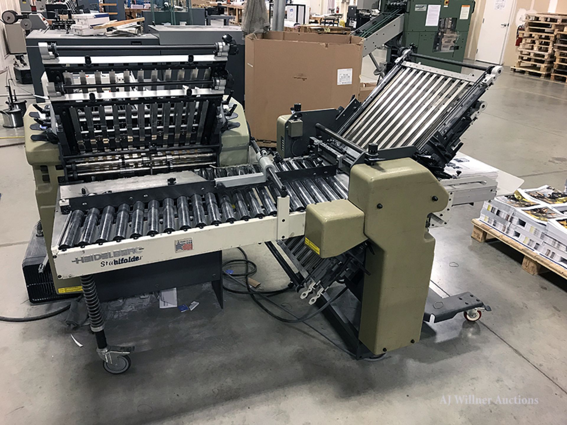 Heidelberg Stahl 20 Series Folder w/ Right Angle & Delivery - Image 6 of 7