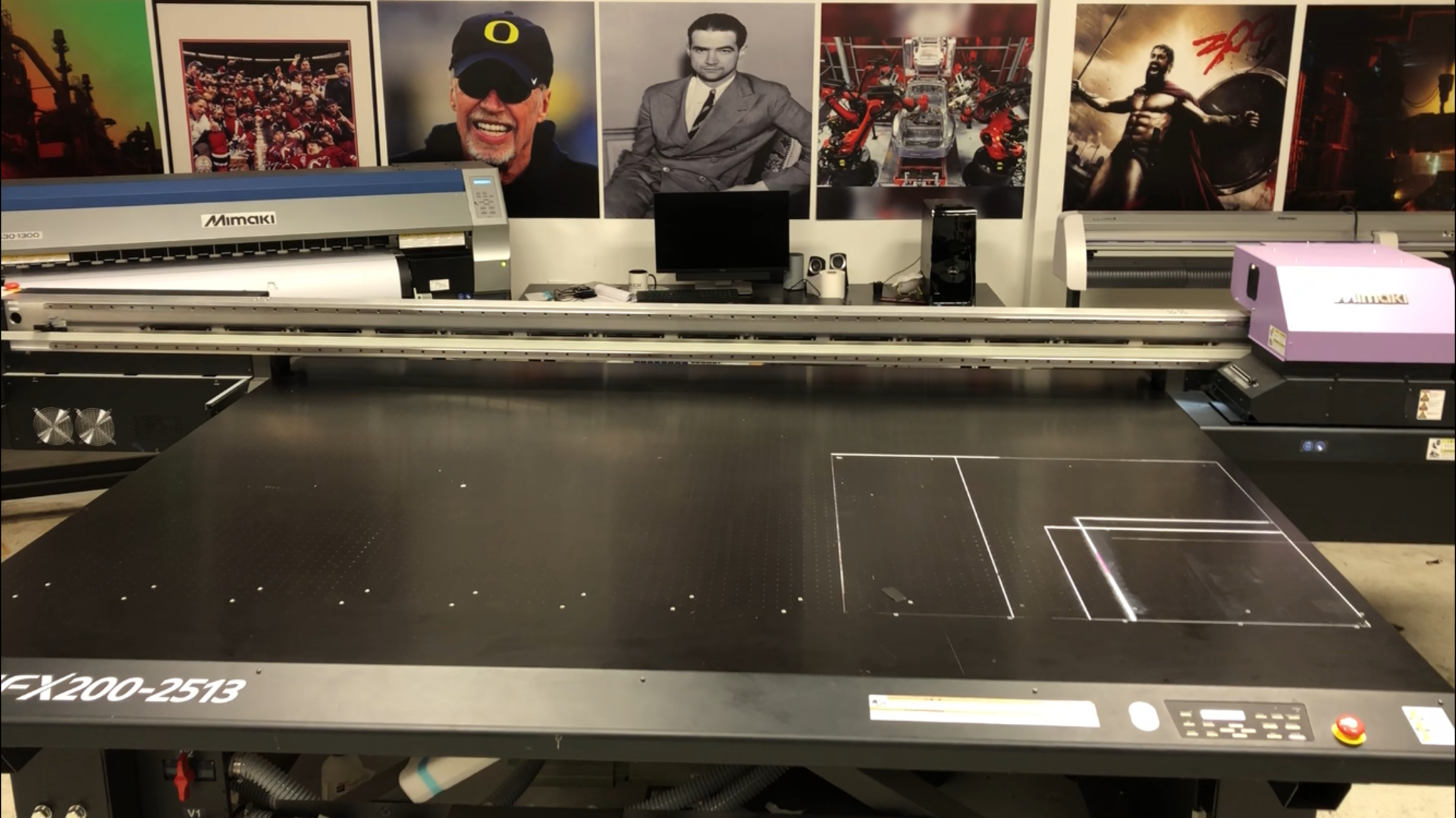 Mimaki Model JFX200-2513 Wide Format, Flat-Bed, UV Printer - Image 2 of 5