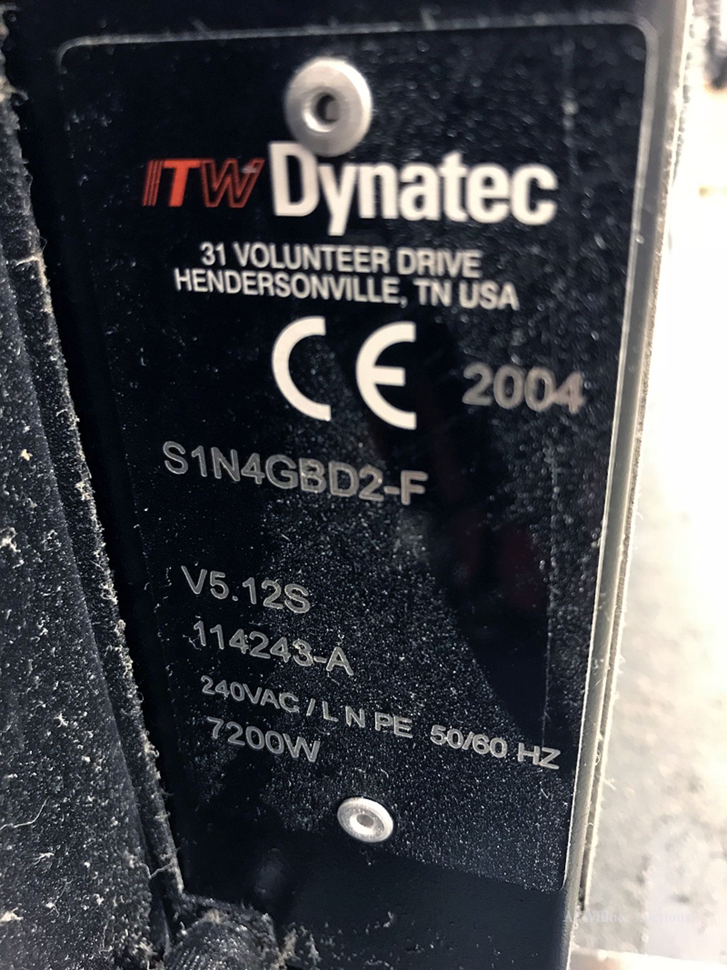 Dynatec Hot Melt Adhesive Applicator& B&R-Moll Controller - Image 4 of 6