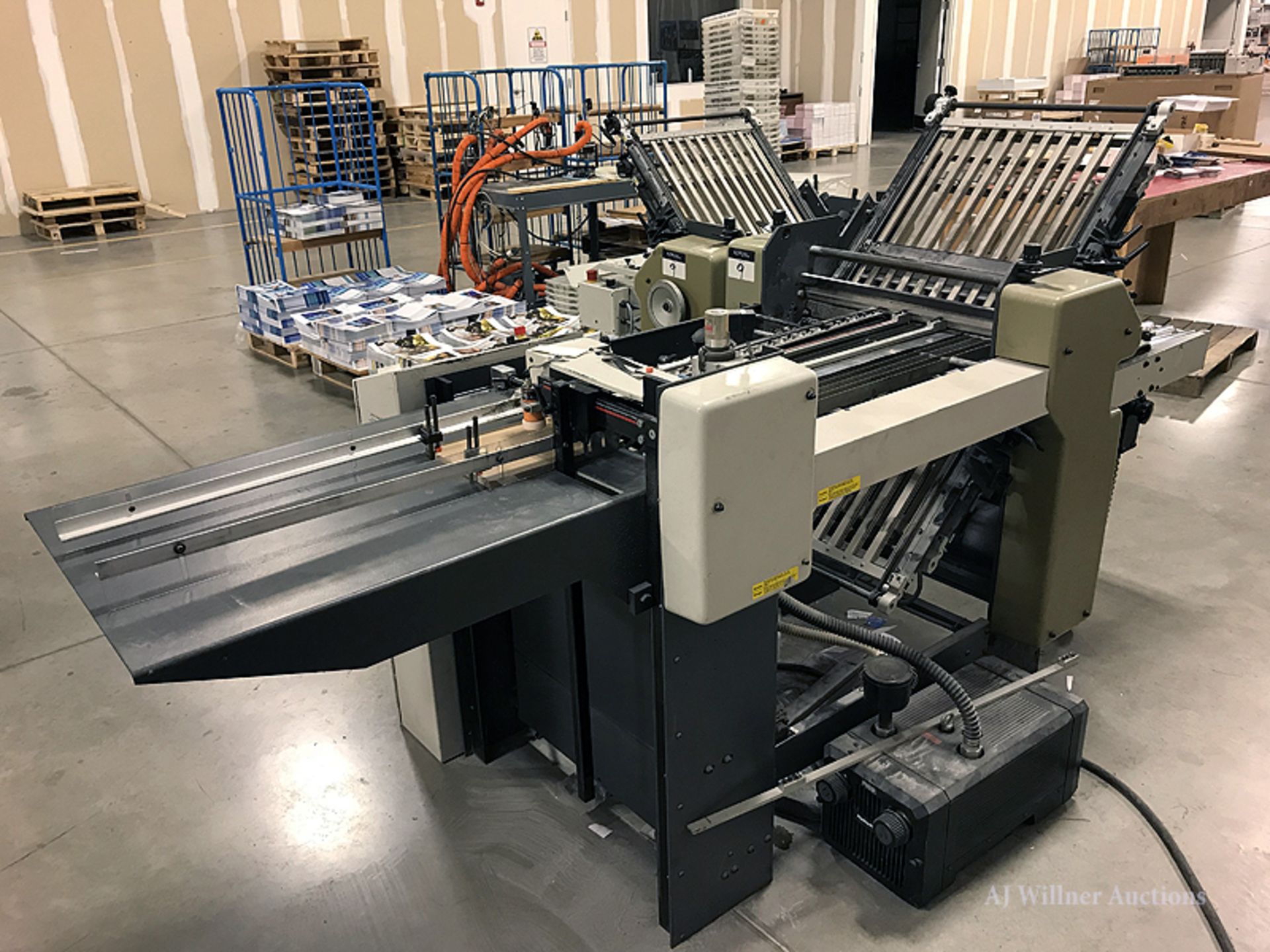 Heidelberg Stahl 20 Series Folder w/ Right Angle & Delivery - Image 3 of 7