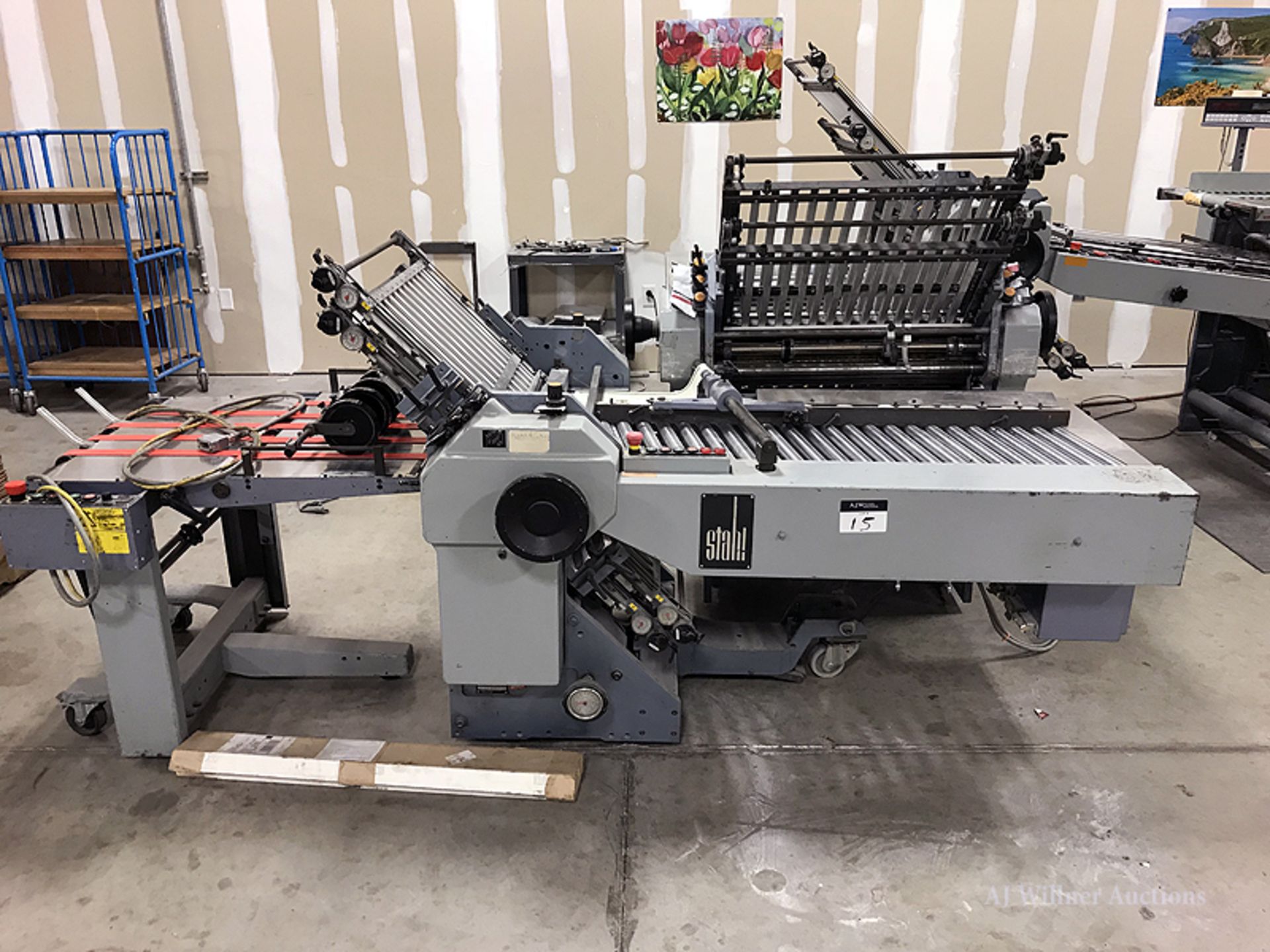 Stahl TF 66/444 RF.2 26"x40" Continuous Feed Folder - Image 11 of 13