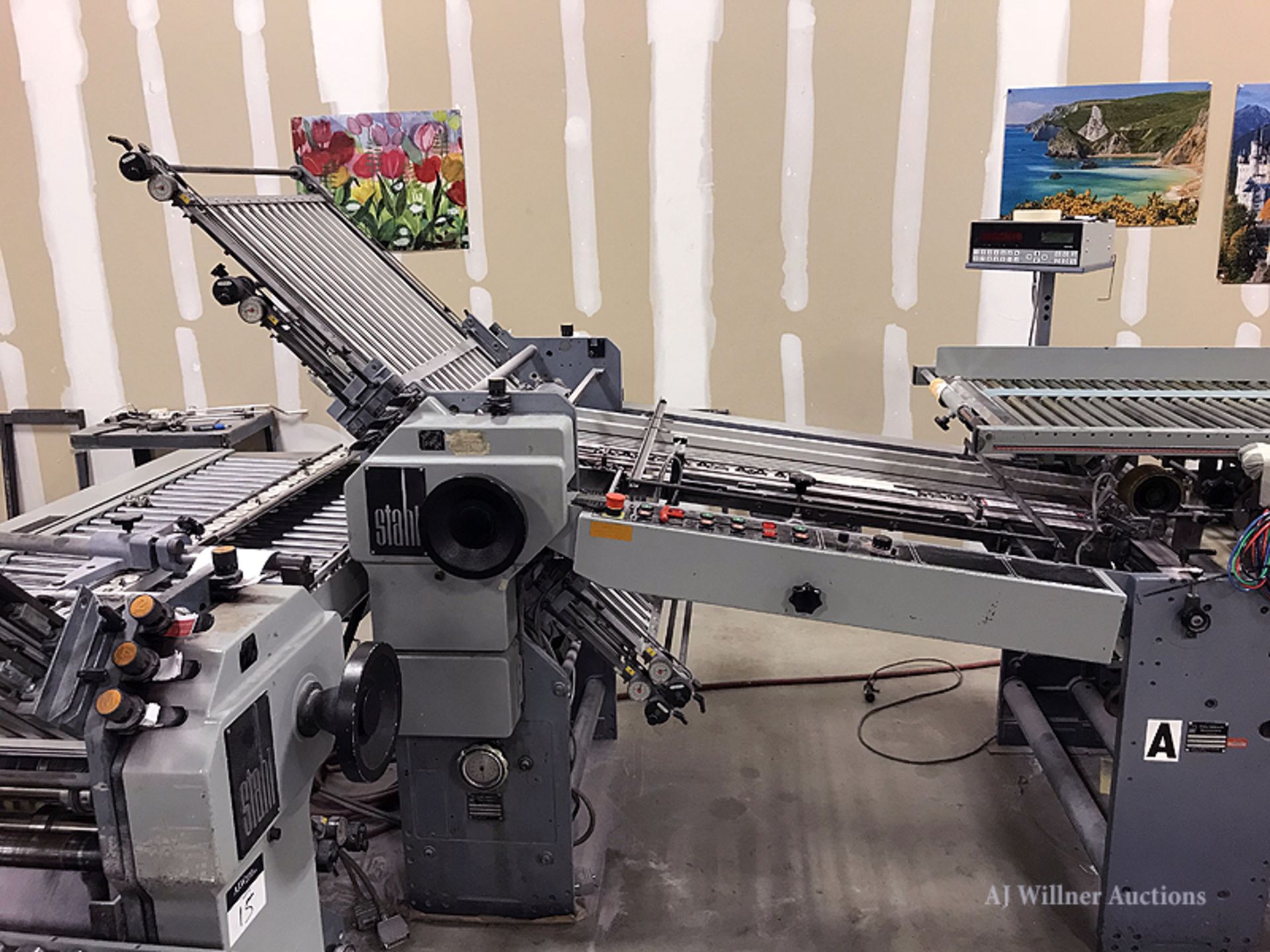 Stahl TF 66/444 RF.2 26"x40" Continuous Feed Folder - Image 7 of 13