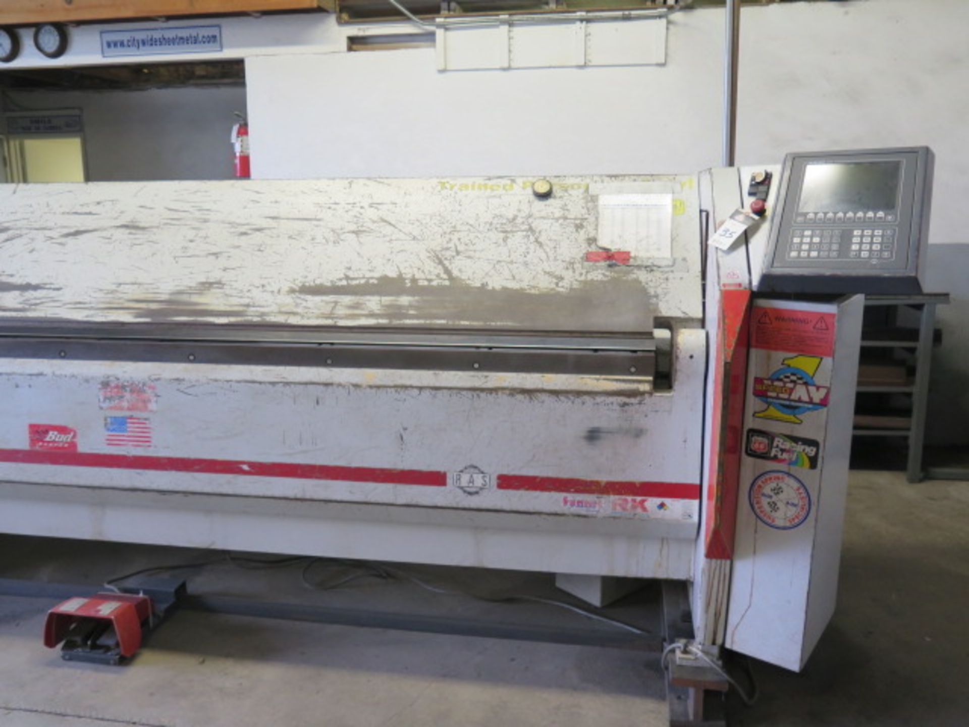 RAS Reinhardt mdl. RAS 62.30 TURBObend PLUS CNC Electric Swivel Folding Machine s/n 25/7 w/ RAS - Image 3 of 14