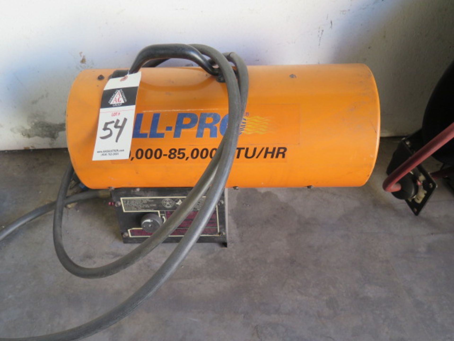 All-Pro Propane Fired Heater