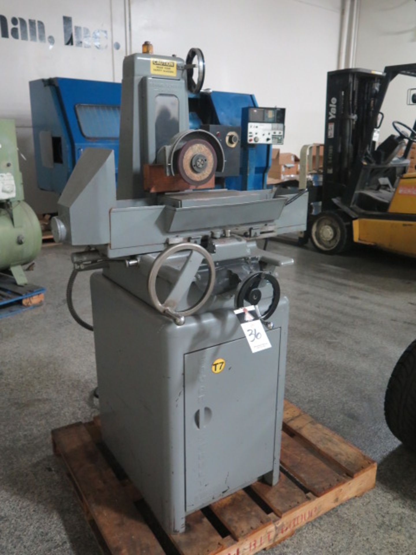 Boyar Schultz mdl. 612-H 6” x 12” Hydraulic Surface Grinder w/ Magnalock Electromagnetic Chuck - Image 2 of 8