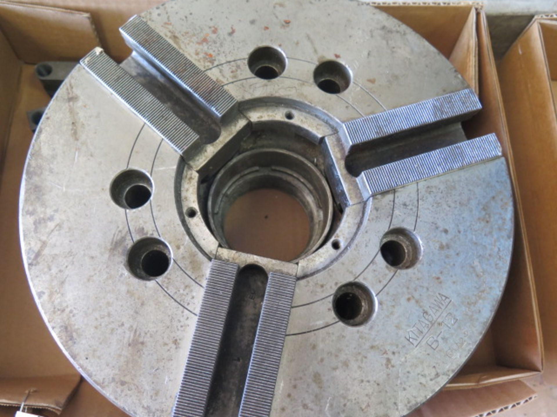 12” 3-Jaw Power Chuck - Image 2 of 3