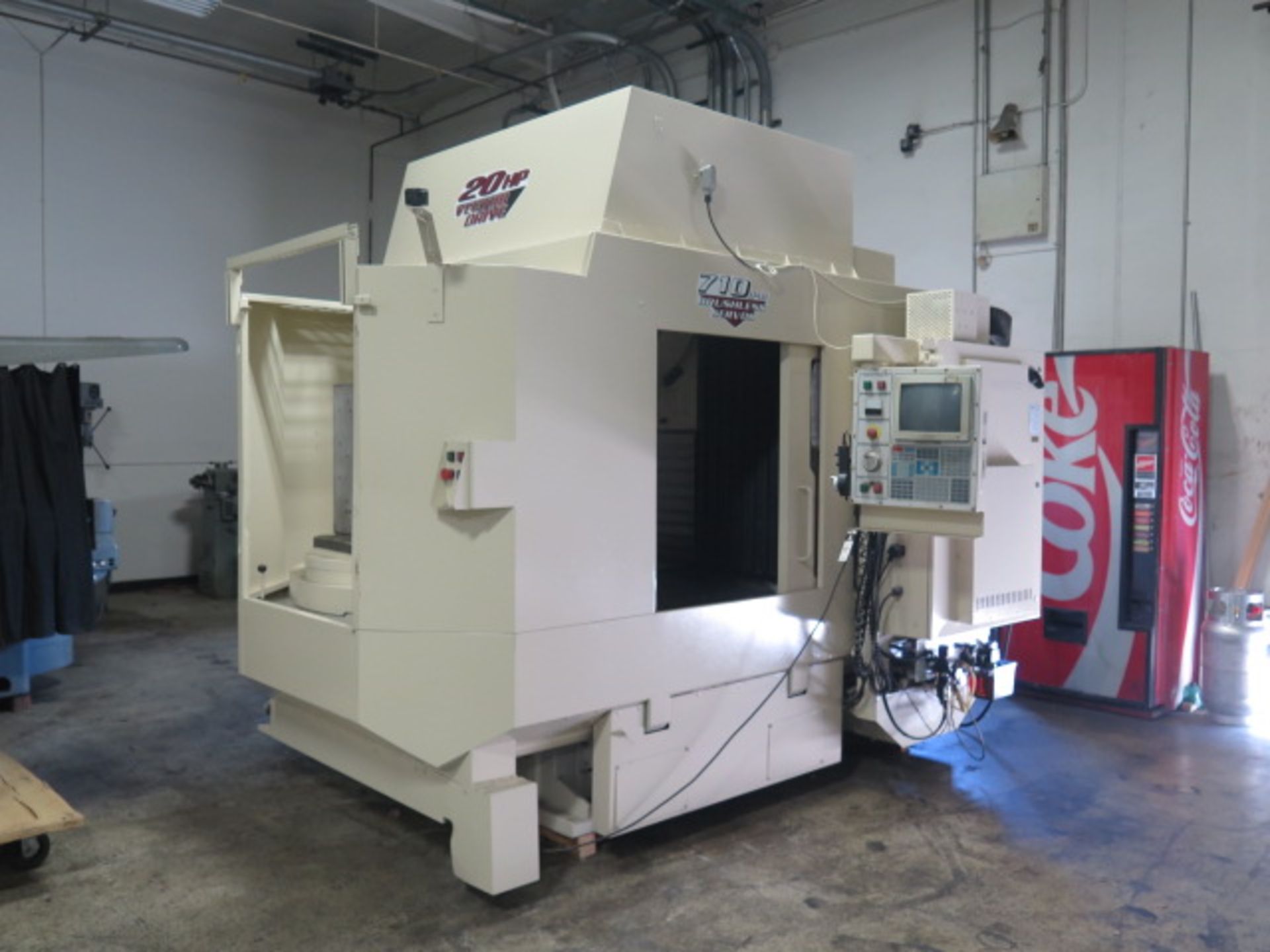 1998 Haas HS-1 4-Axis 2-Pallet CNC Horizontal Machining Center s/n 50488 w/ Haas Controls, 24-