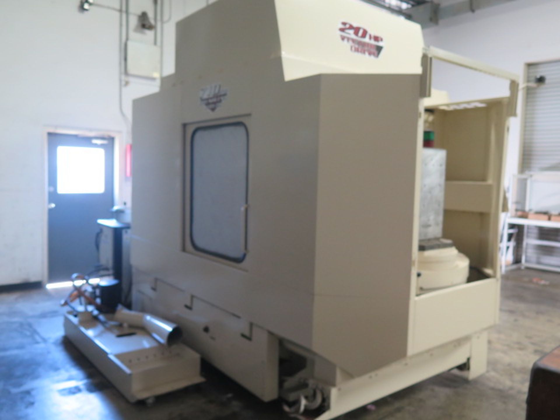 1998 Haas HS-1 4-Axis 2-Pallet CNC Horizontal Machining Center s/n 50488 w/ Haas Controls, 24- - Image 4 of 16